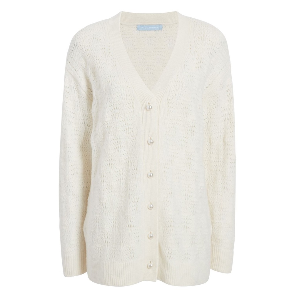 HILL HOUSE 100% EXTRA FINE MERINO WOOL BUTTON DOWN CARDIGAN SIZE XXXL